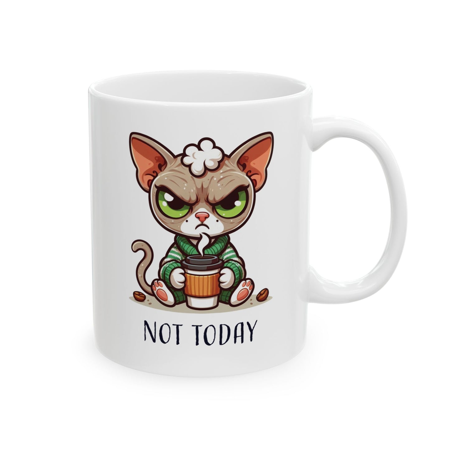 Cranky Cat Mug (11oz\15oz)