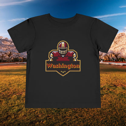 Washington Football Player Logo Toddler Tee