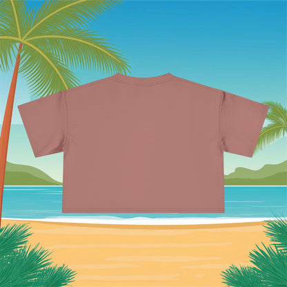 Rainbow Ohana Women's Crop Tee