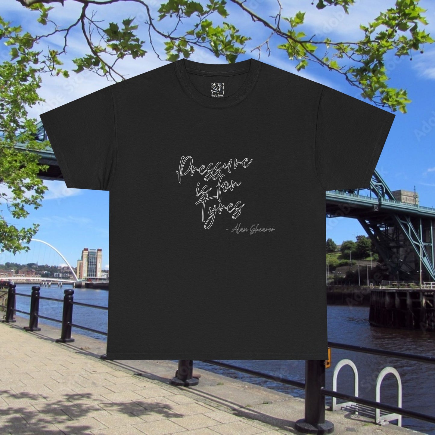 Newcastle United Pressure is for Tyres Tee