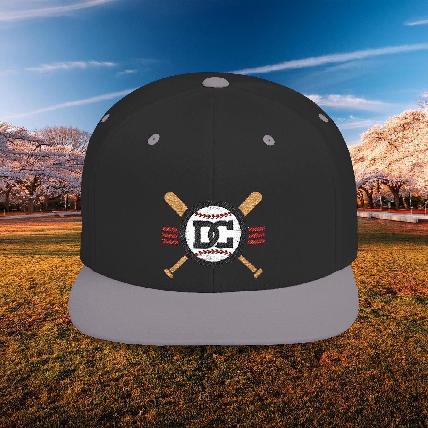 DC Baseball Flat Bill Snapback