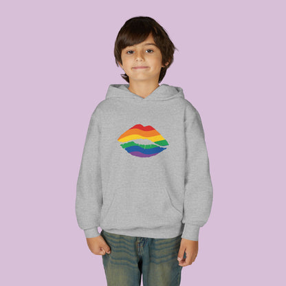 Rainbow Kiss Youth Hoodie