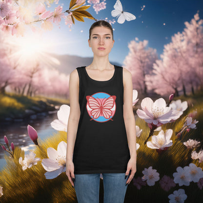 The T Elders Butterfly Unisex Heavy Cotton Tank Top