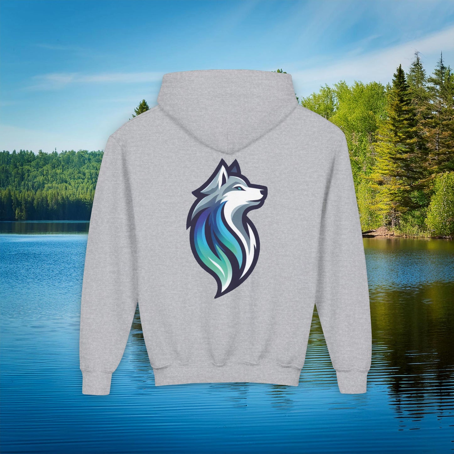 Timber Wolf Youth Hoodie