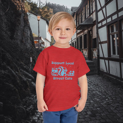 Support Local Street Cats Toddler Tee