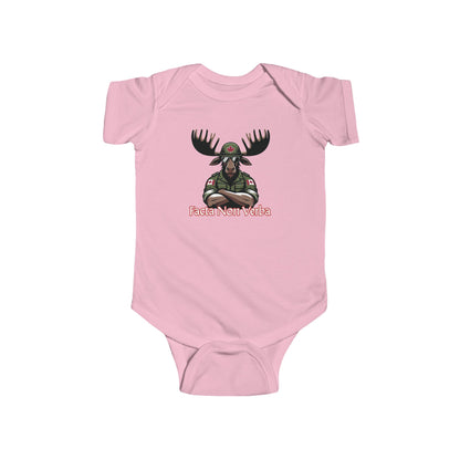 Canadian Moose "Facta Non Verba" Infant Bodysuit