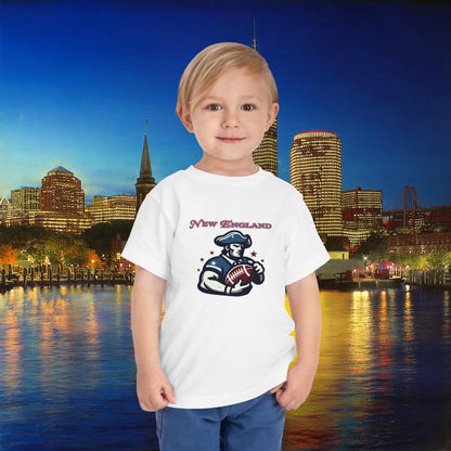 New England Football Toddler Tee
