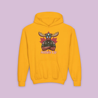 Canadian Moose "Antlers Up" Youth Hoodie