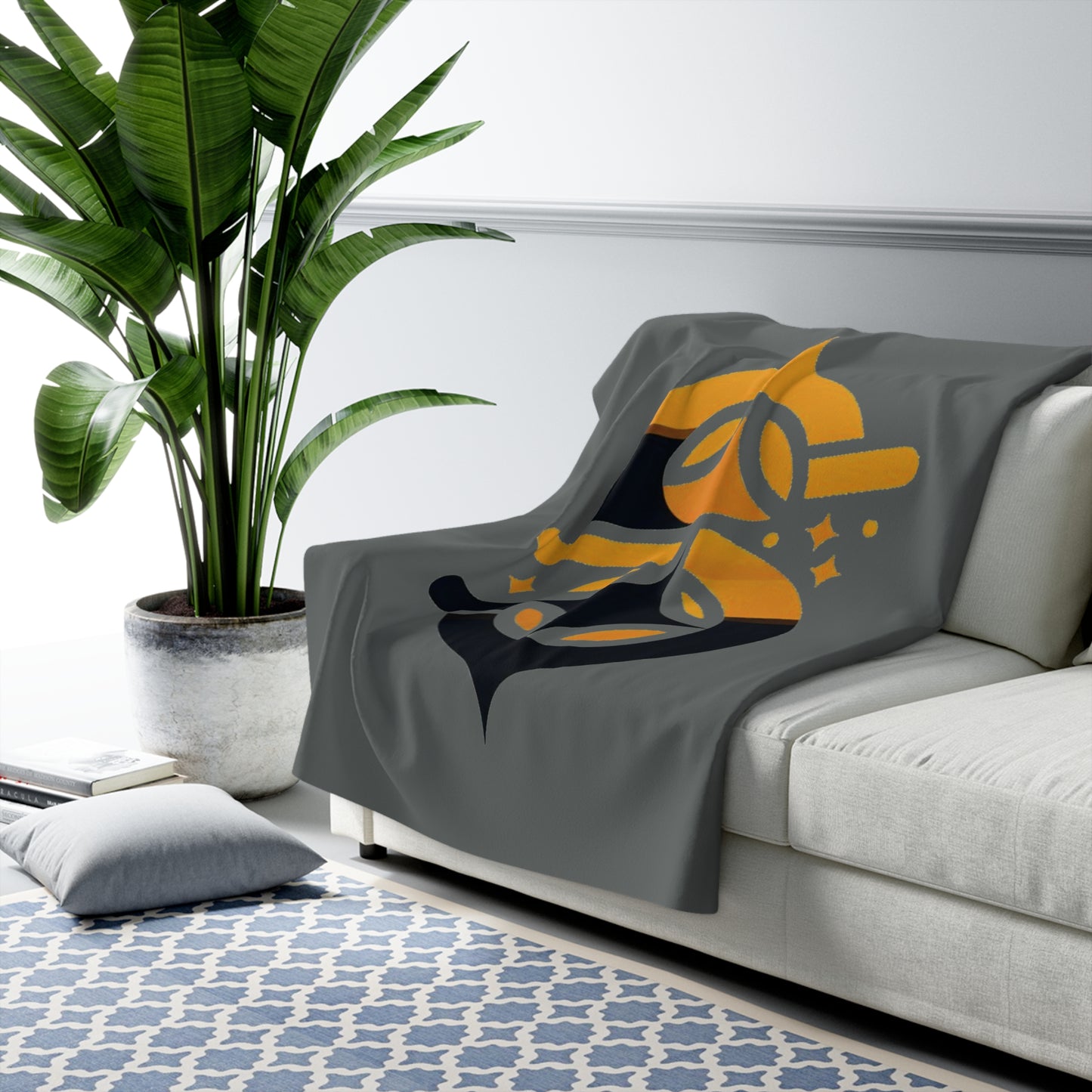 Pittsburgh Football Logo Sherpa Fleece Blanket