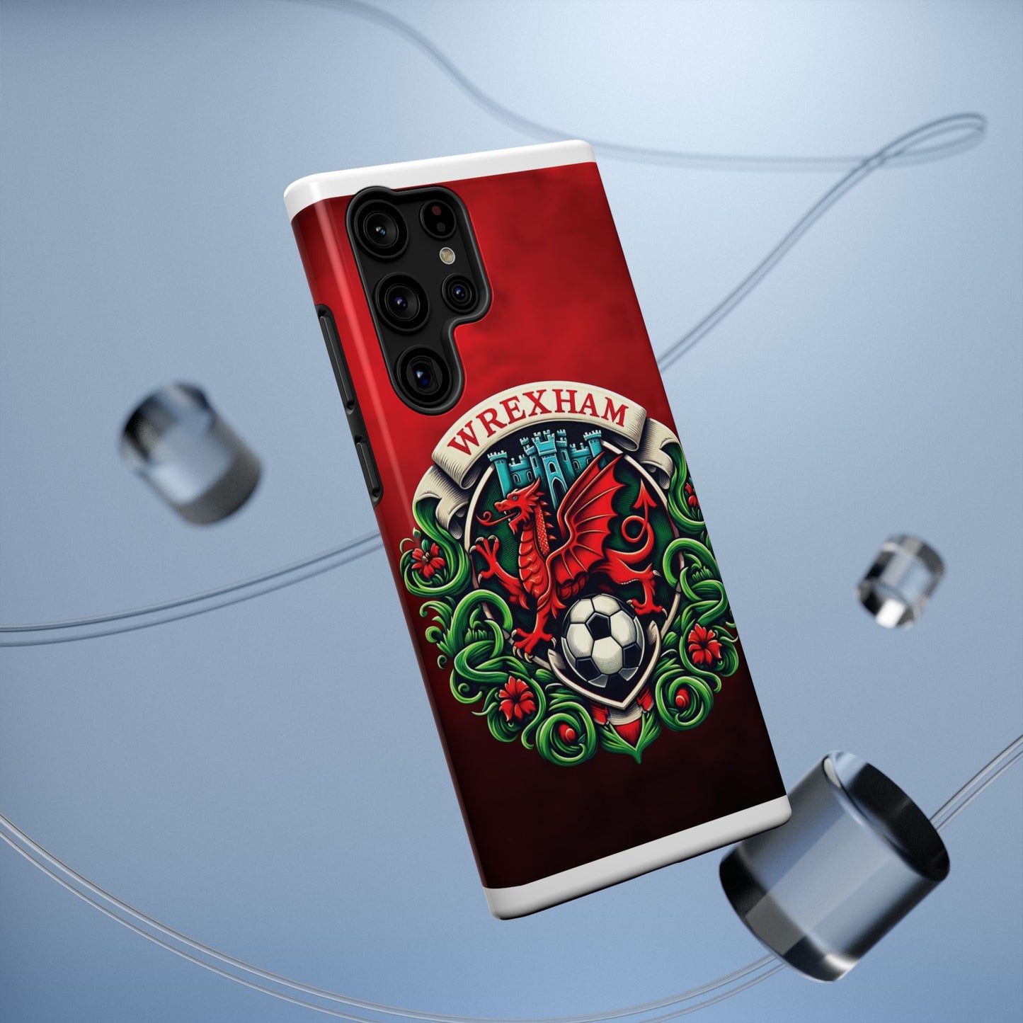 Wrexham Crest Impact-Resistant Cases