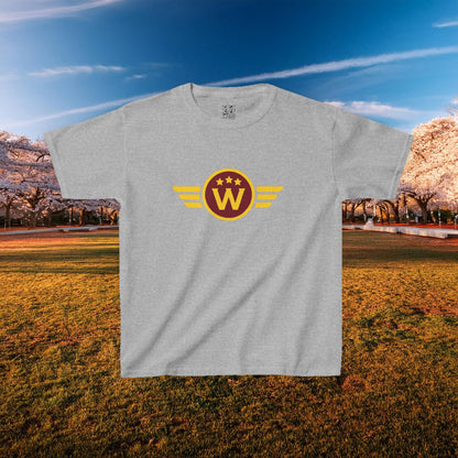 Washington DC Football Logo Kids Tee