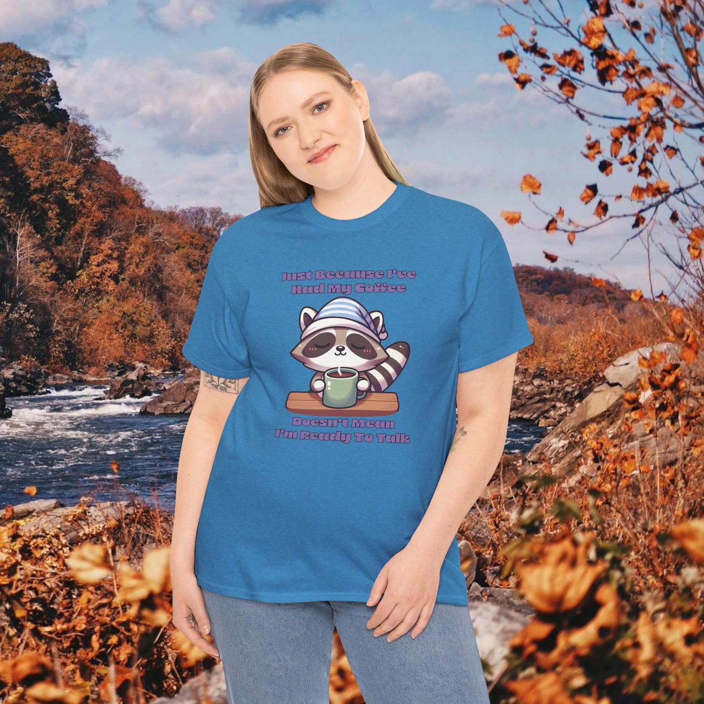 Raccoon Coffee Tee