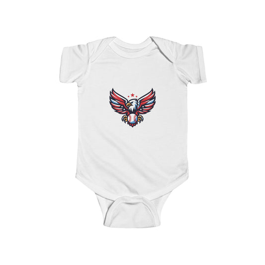 Washington Baseball Eagle Infant Bodysuit