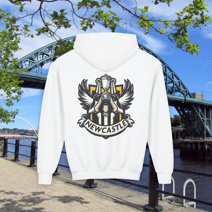 Newcastle Cup Champions Crest Youth Hoodie