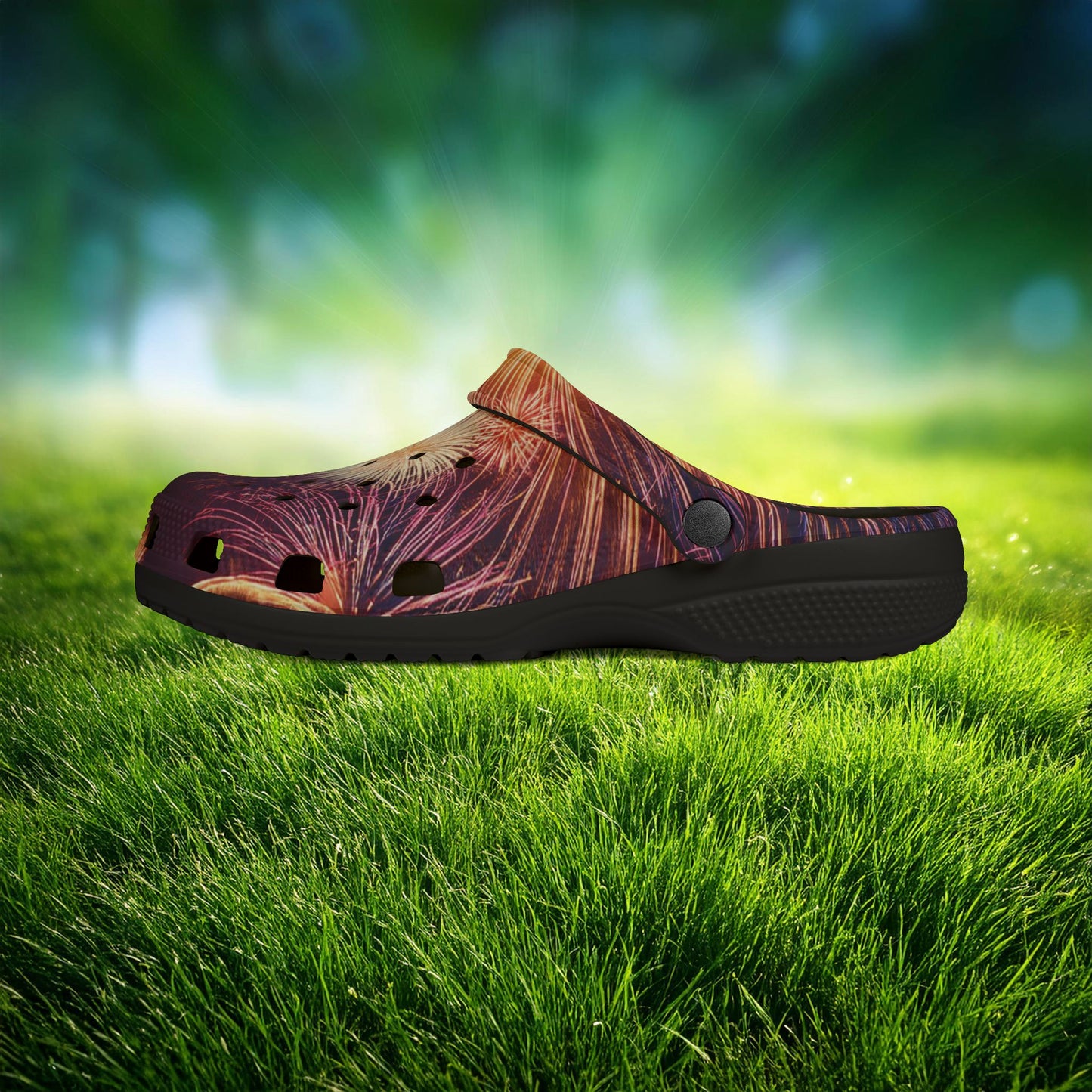 Fireworks Foam Clogs