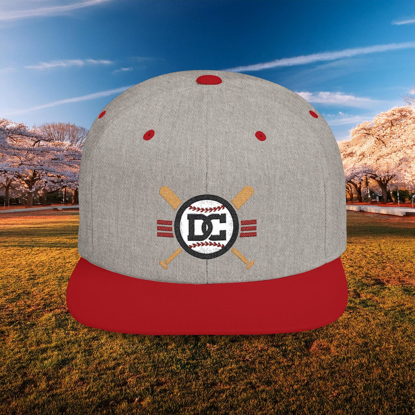 DC Baseball Flat Bill Snapback