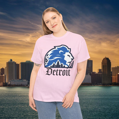 Detroit Football Skyline Tee