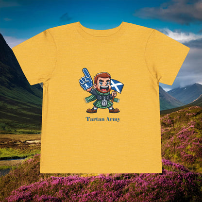 Scotland Tartan Army Toddler Tee