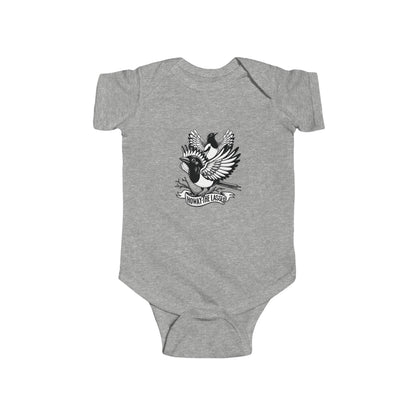 Newcastle United Howay The Lasses B&W (Twin Mags) Infant Bodysuit