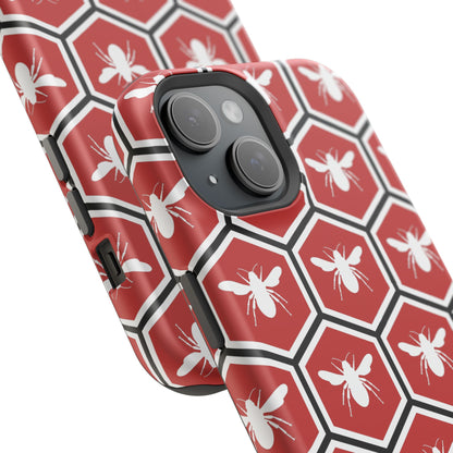 Honeycomb Bee Impact-Resistant Phone Case
