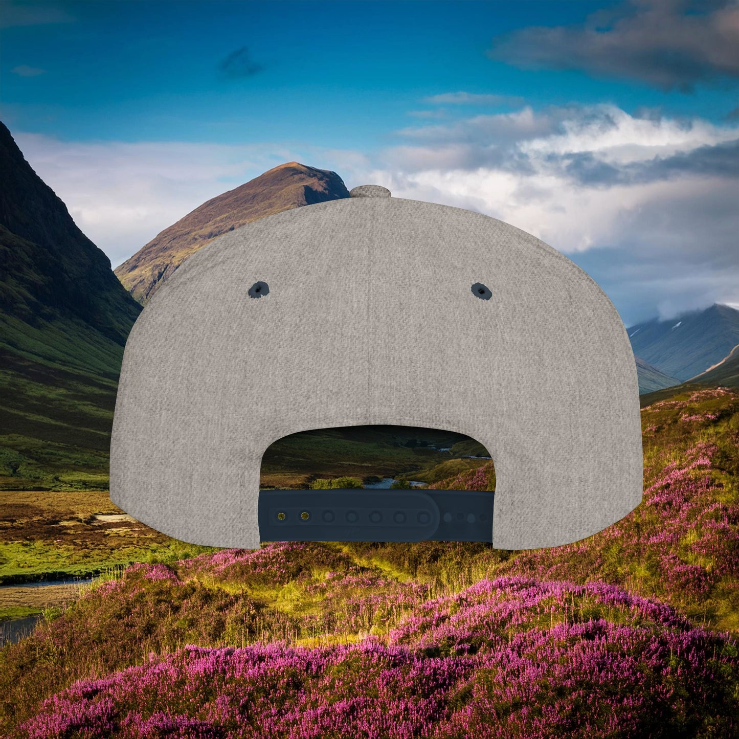 Scotland Thistle Flat Bill Snapback