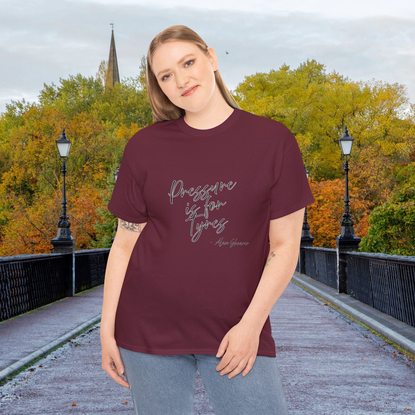 Newcastle United Pressure is for Tyres Tee