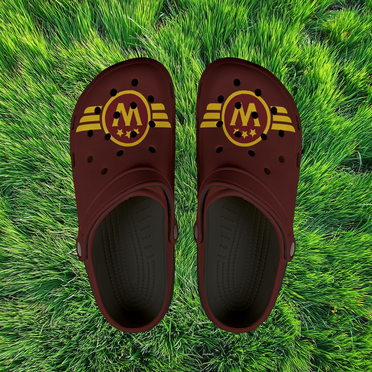 Washington DC Football Logo Foam Clogs