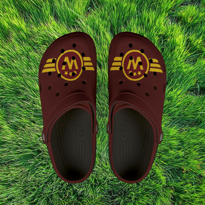 Washington DC Football Logo Foam Clogs