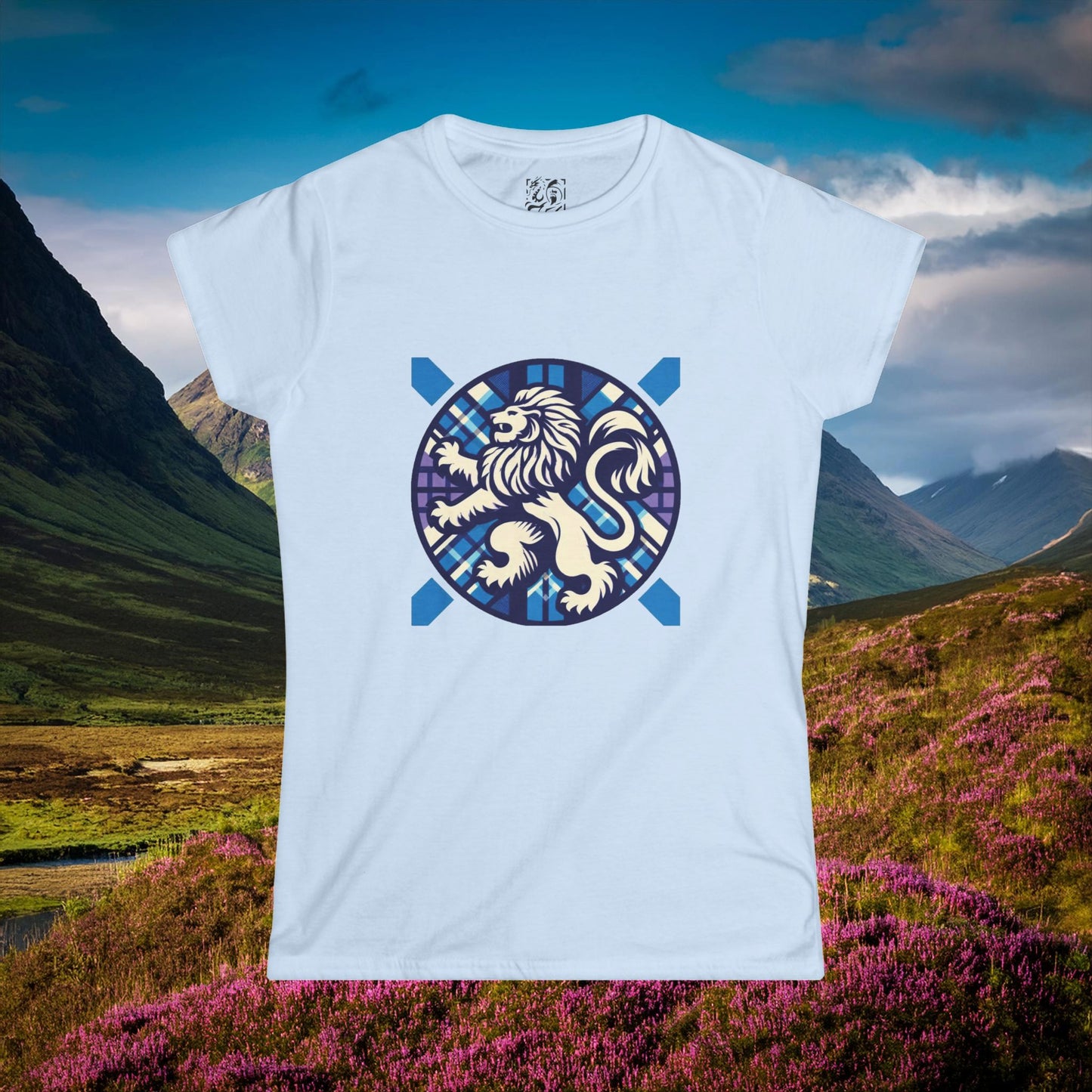 Scottish Rampant Lion Women's Softstyle Tee
