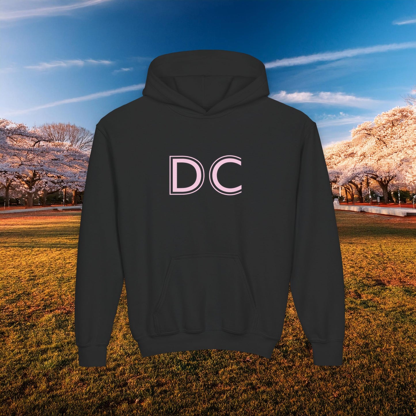 DC United Cherry Blossom Youth Hoodie