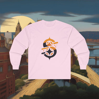 Pittsburgh Football Logo Long Sleeve Tee