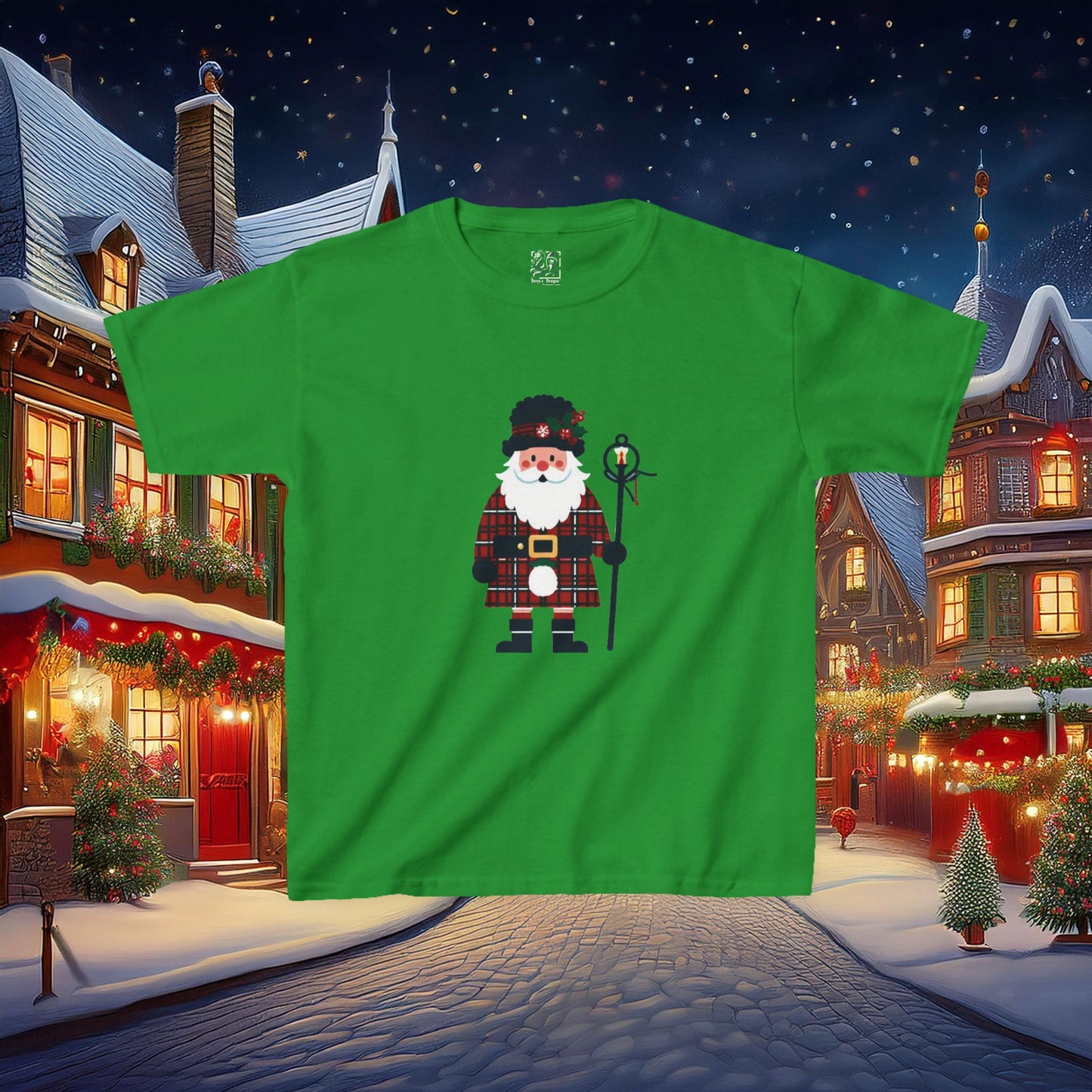 Victorian Santa Kids Tee