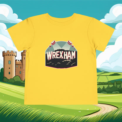 Wrexham Hollywood Sign Toddler Tee