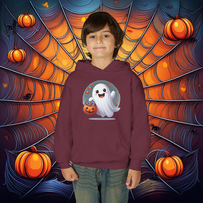 Trick or Treat Ghost Youth Hoodie