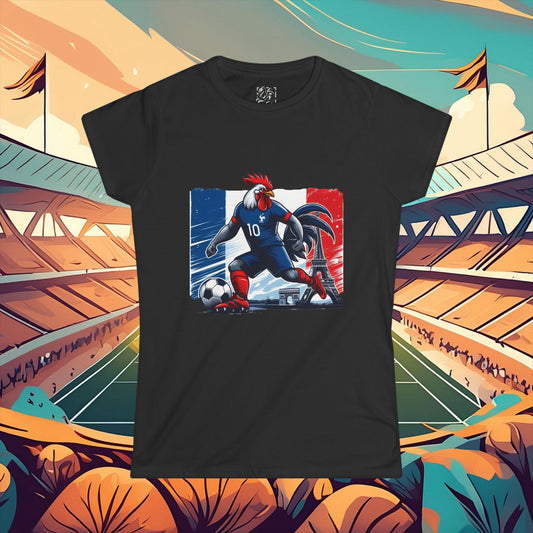 French Football Women's Softstyle Tee