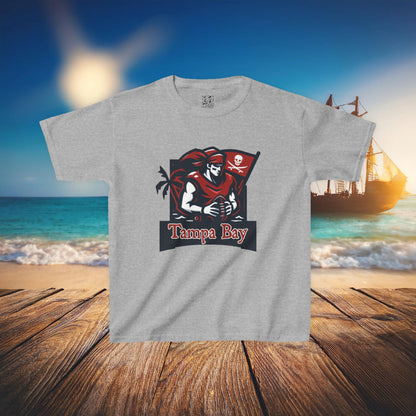 Tampa Bay Football Player Kids Tee