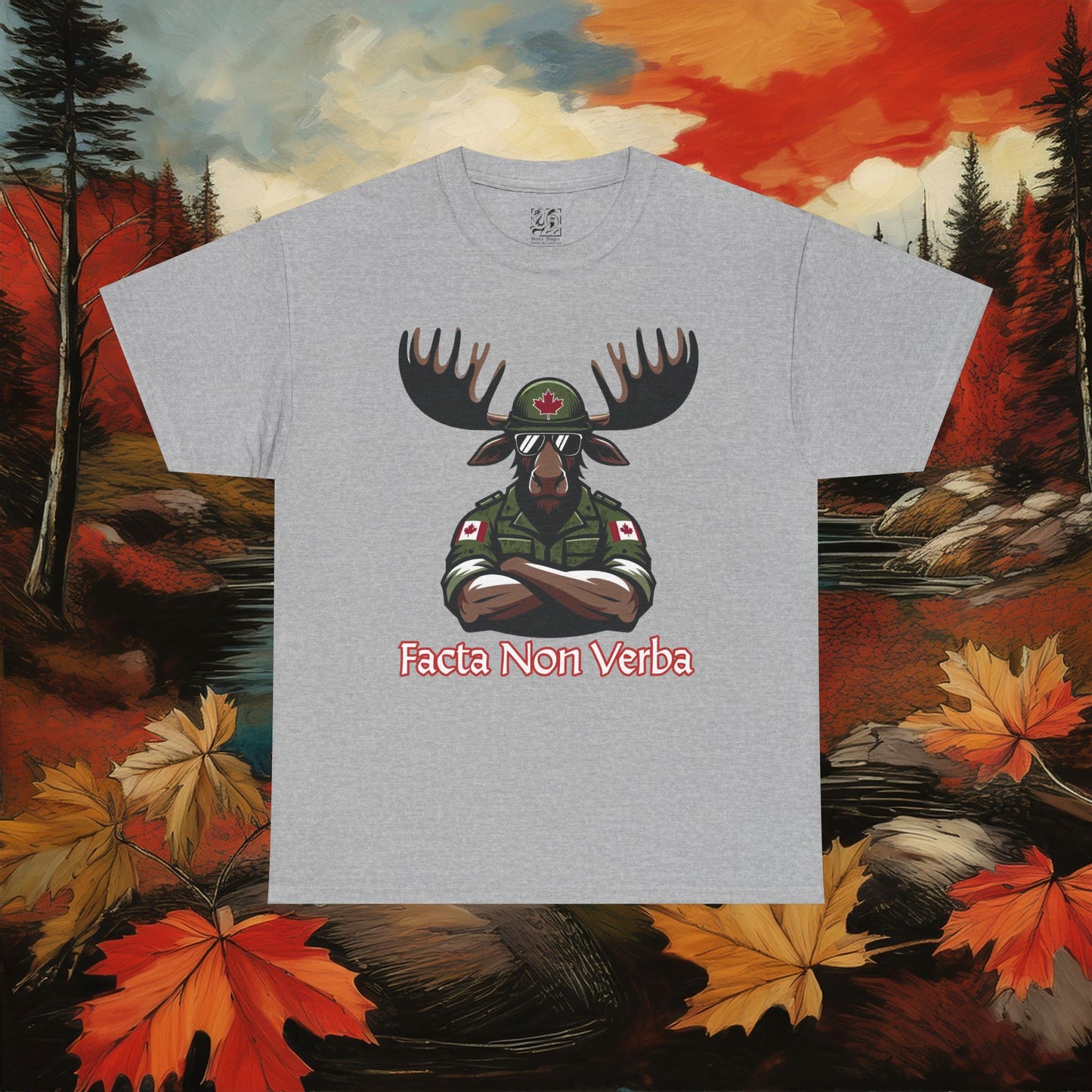 Canadian Moose "Facta Non Verba" Tee