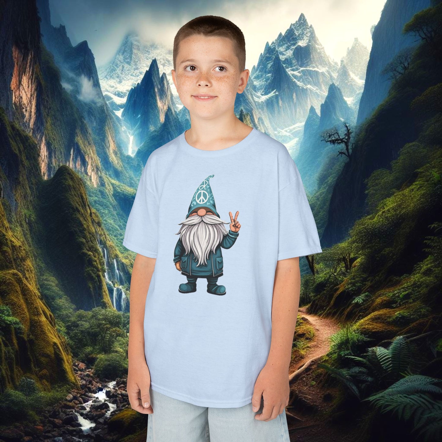 Peace Gnome Kids Tee
