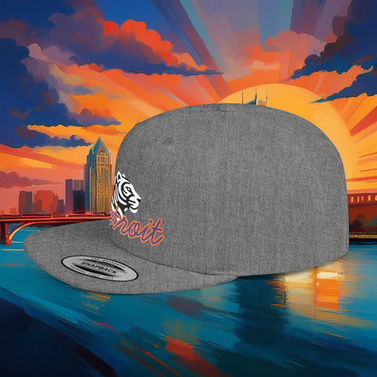 Detroit Baseball Flat Bill Snapback