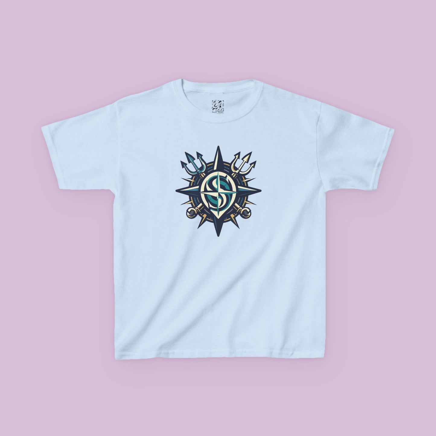 Seattle Baseball Crest Kids Tee