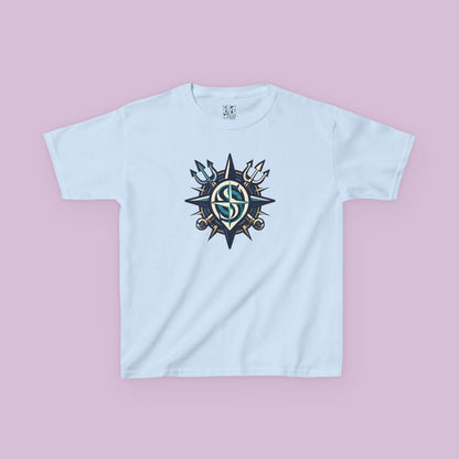 Seattle Baseball Crest Kids Tee