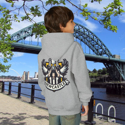 Newcastle Cup Champions Crest Youth Hoodie