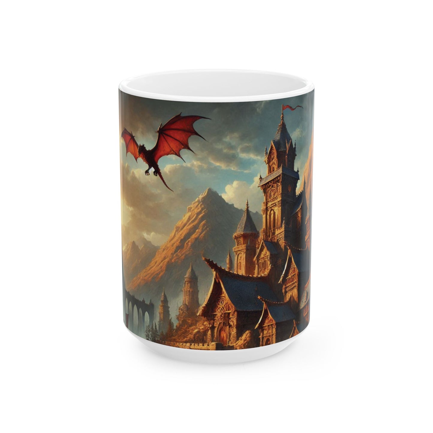 Dragon Flight Ceramic Mugs (11oz\15oz)