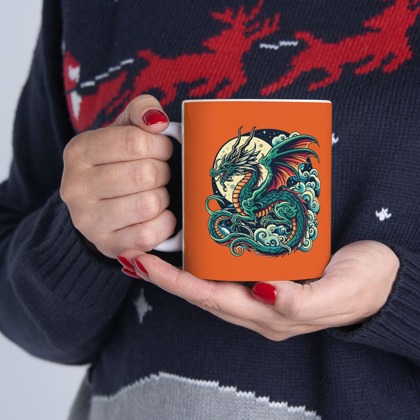 Cloud Dragon Ceramic Mugs (11oz\15oz)