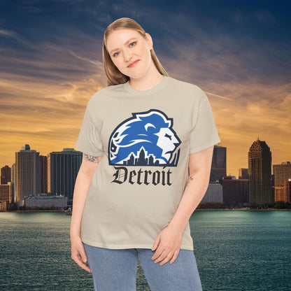 Detroit Football Skyline Tee