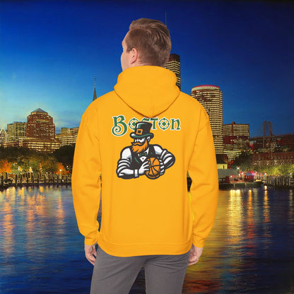 Boston Basketball Design Hoodie