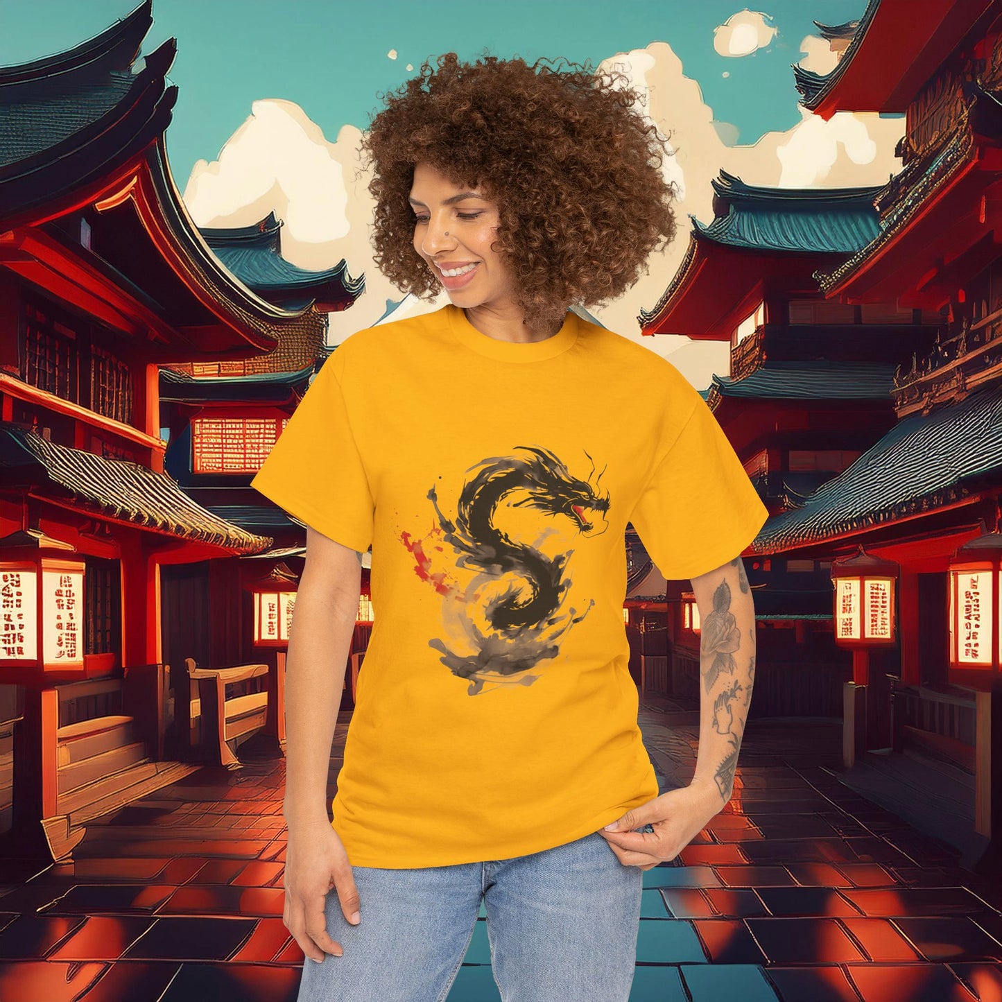 Shadow Dragon Tee