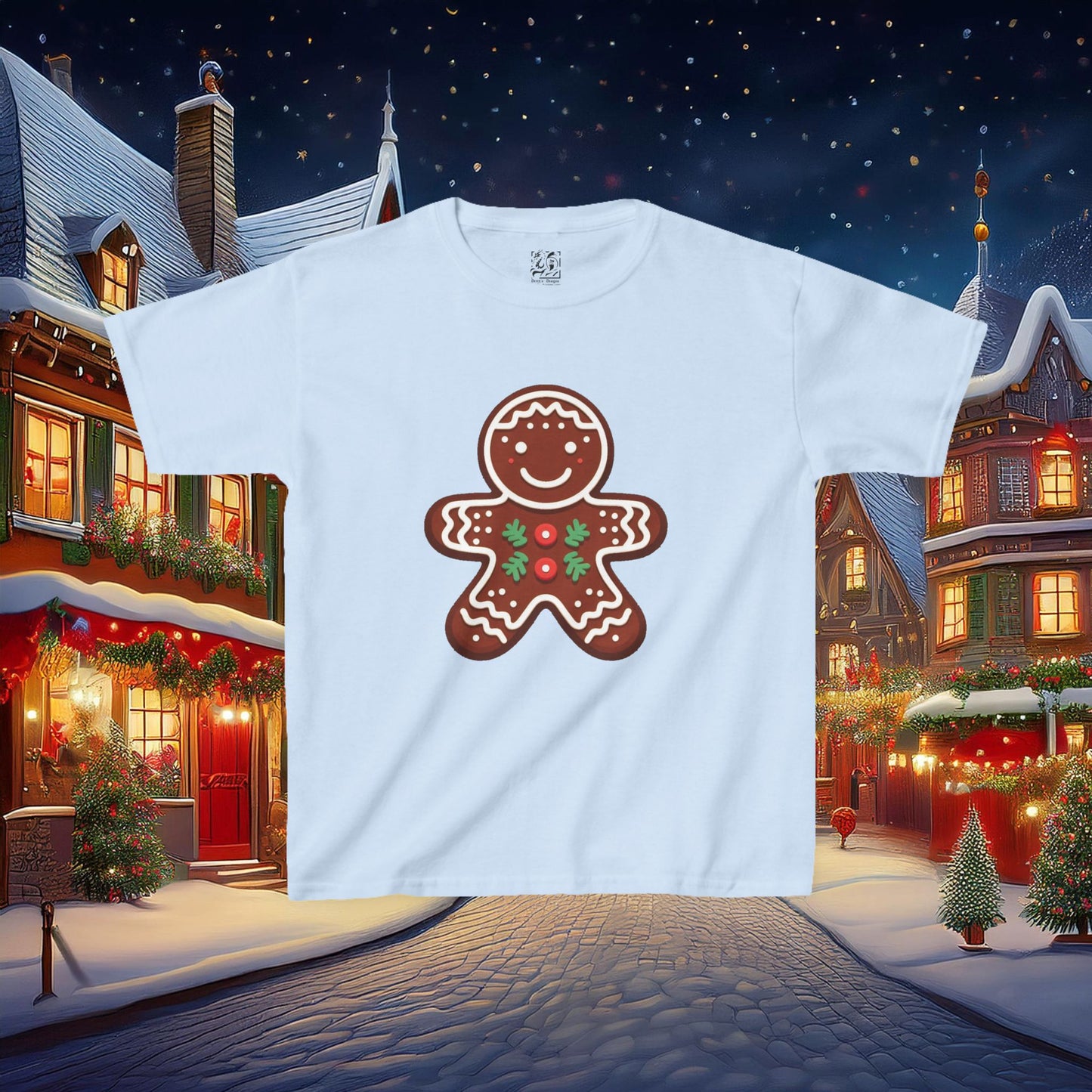 Gingerbread Man Kids Tee