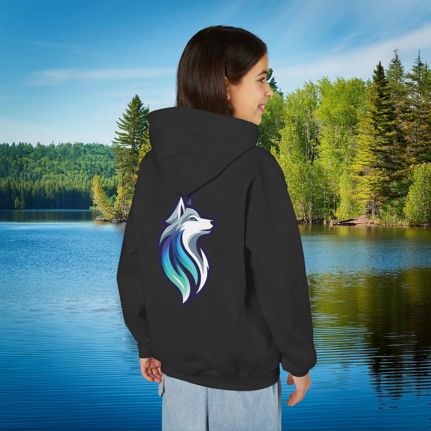 Timber Wolf Youth Hoodie