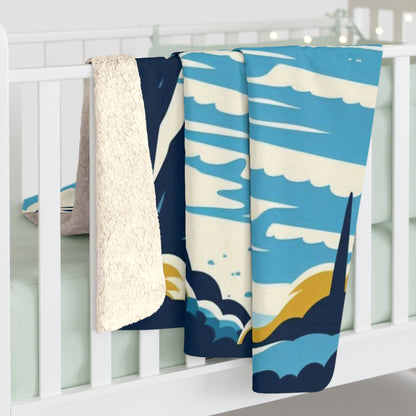 Monterey Bay Sherpa Fleece Blanket